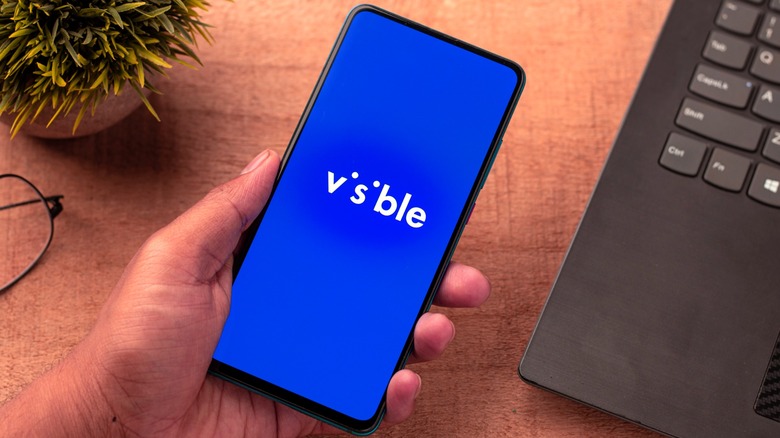 Visible services customers exclusively online