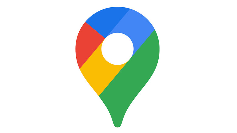 Google Maps logo pin