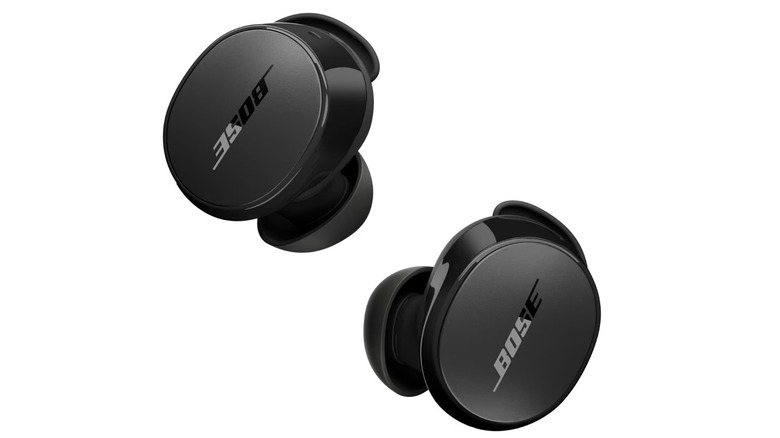 The Bose QuietComfort Earbuds noise-canceling earbuds on a white background.