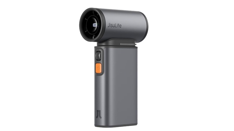 The JisuLife Ultra 1 handheld fan on a white background.