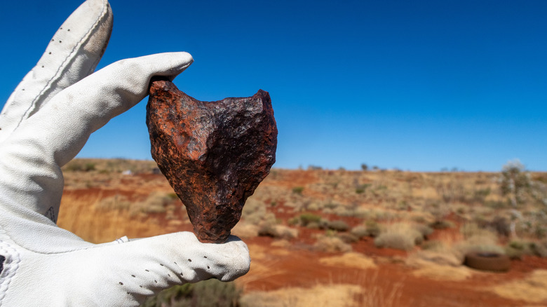 australia iron nickel meteorite