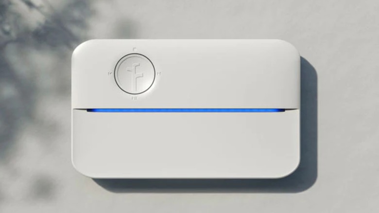 Smart Sprinkler Controller on the wall