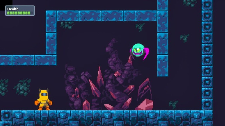 blockblasters pixel platformer screenshot