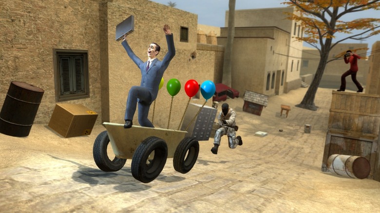 garrys mod gmod g-man tub silly screenshot