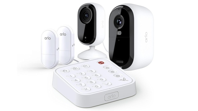 The inclusions of the Arlo Home Security System.