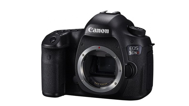 A Canon EOS 5DS R (body only).