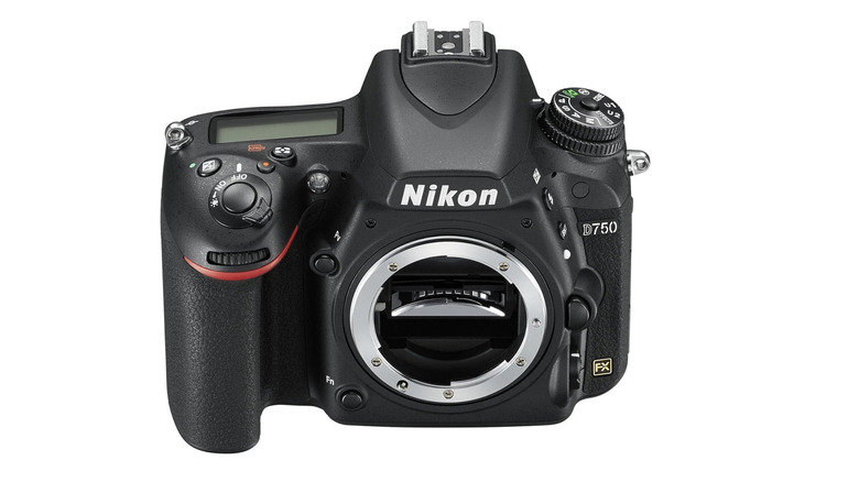 A Nikon D750 (body only).
