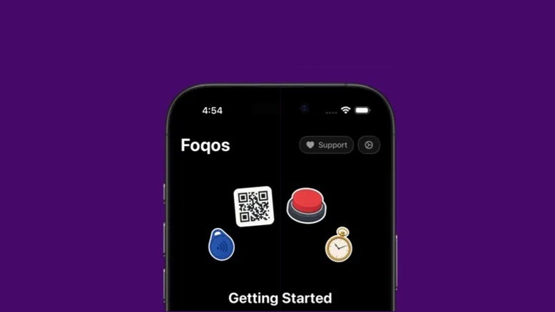 A screenshot of the Foqos iOS app.