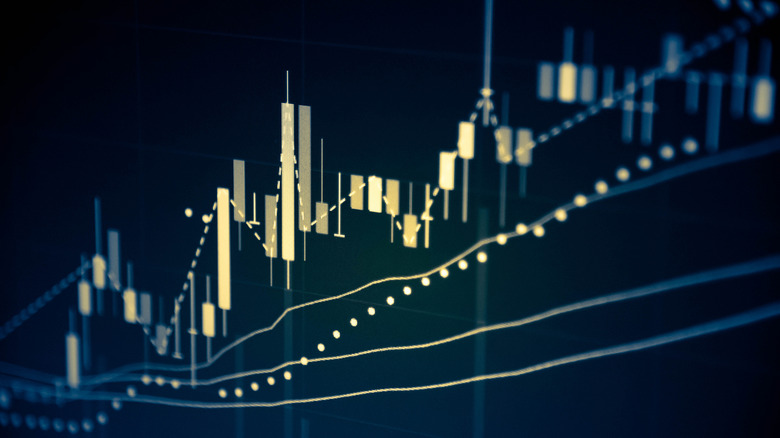 A graphics showing data points plotted on a graph.