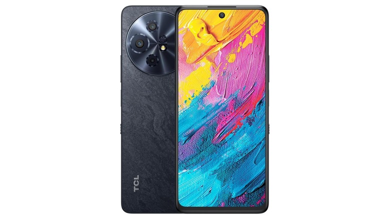 TCL NXTPAPER phone front and back