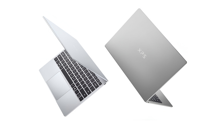 Front and back view of Dell Xps profile