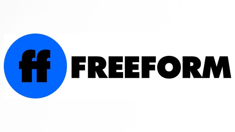The 2018-2022 Freeform logo against a black background