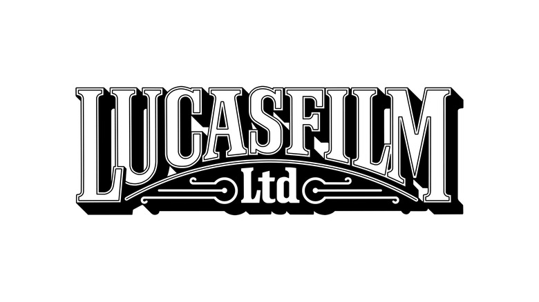 The Lucasfilm Ltd logo in black and white