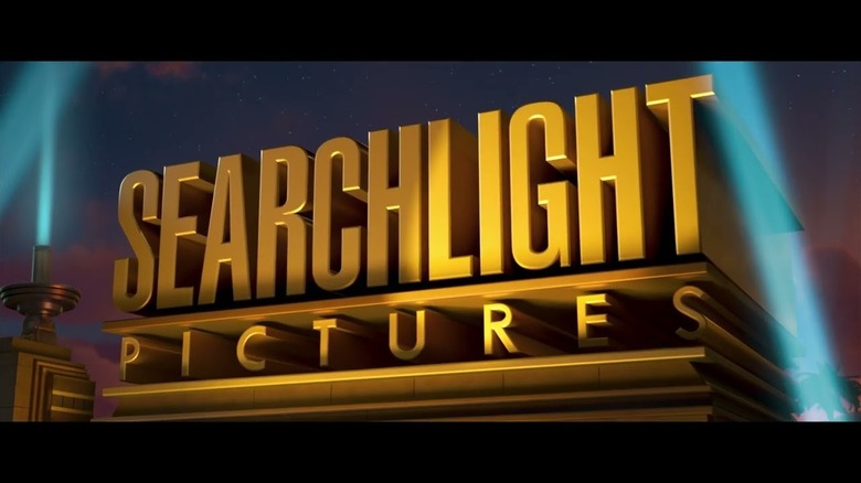 The Searchlight Pictures logo, as seen at the front of movies