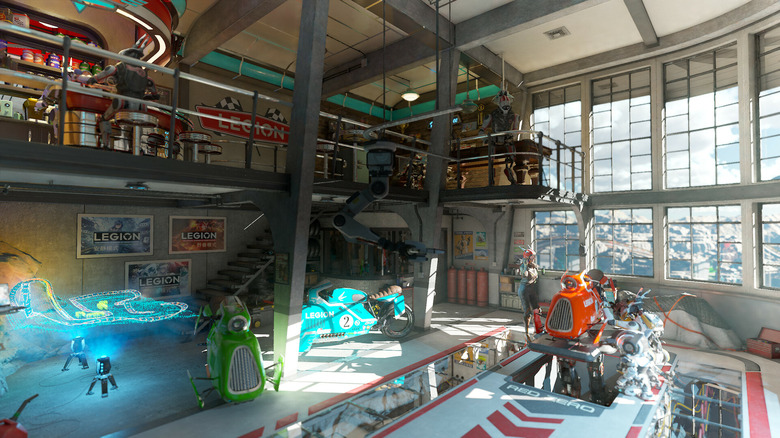 A screenshot of one of 3DMark's benchmarking tools in action