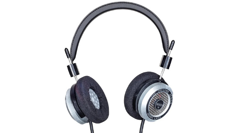 The Grado SR325x headphones on a white background