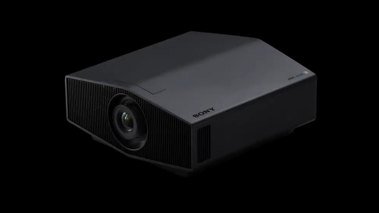 Sony Projector with black background