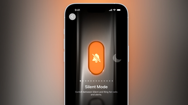 Customizing the Action button on iPhone.