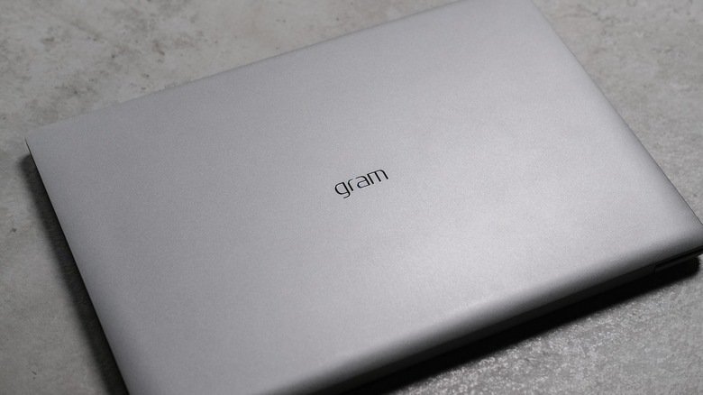 The LG gram laptop