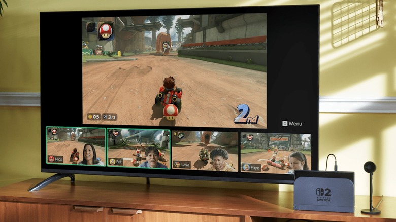 nintendo switch 2 mario kart world multiplayer