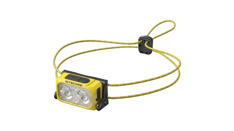A yellow version of the NU25 headlamp
