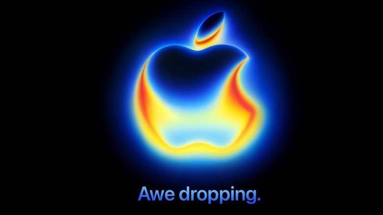 Apple invite for the September 9 event "Awe Dropping"