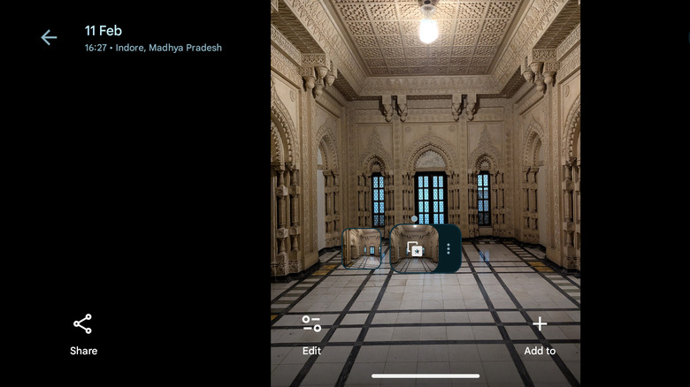 A screenshot of Google Photos, where the "Edit" button can be seen at the bottom