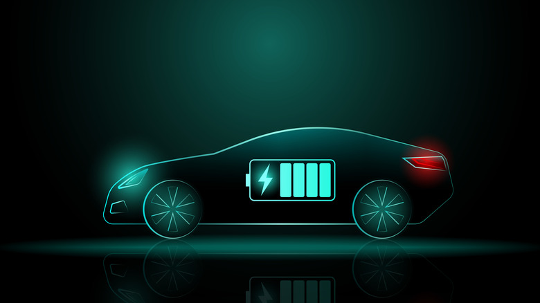 Illustration of an EV