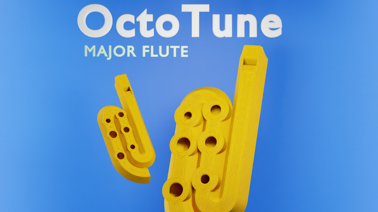 A 3d printed tin whistle flute