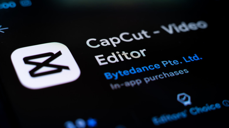 CapCut app on the App Store
