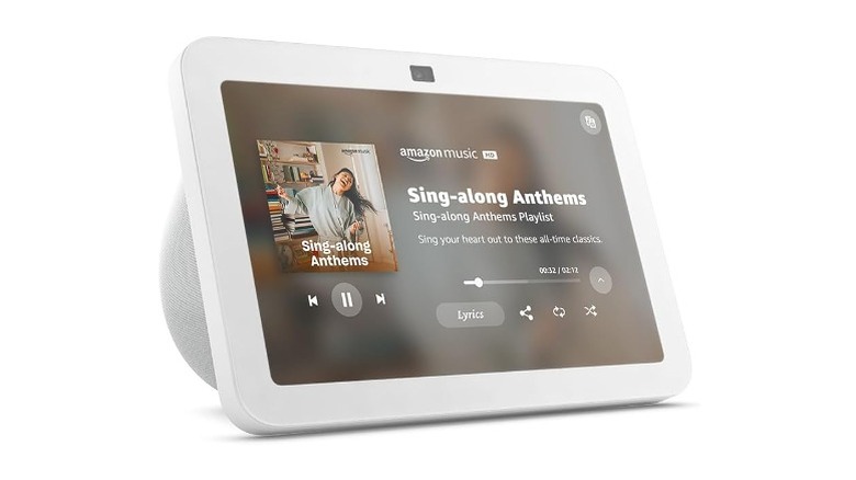 Echo Show 8 in white color