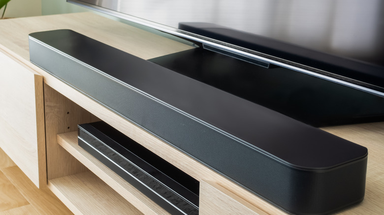 A soundbar