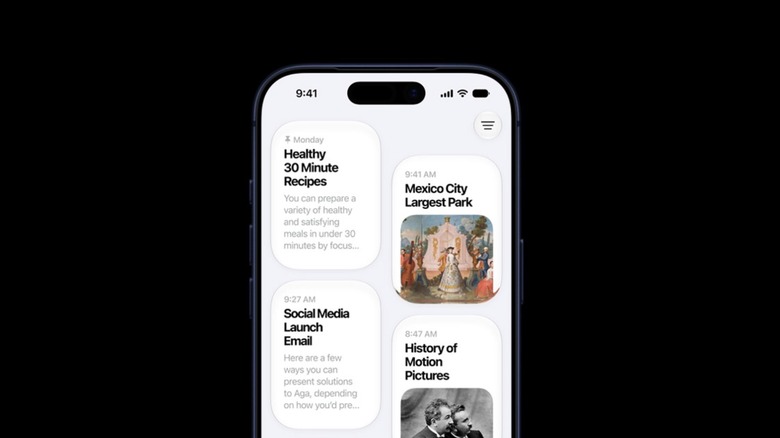 iOS 27 mockup of the new Siri app