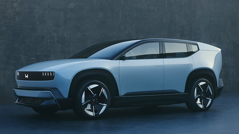 Honda 0 Series SUV concept side profile