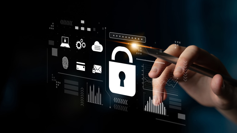 A concept of Digital cyber security lock system