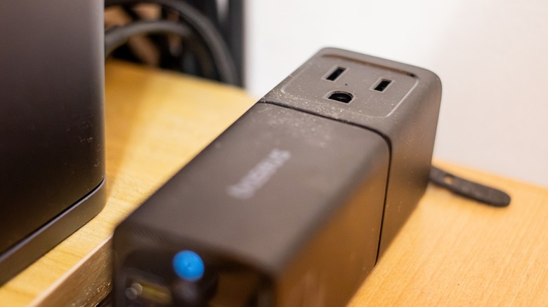a Baseus PowerCombo Mini power strip