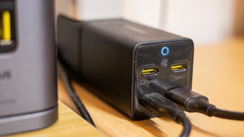 the Baseus PowerCombo Mini USB adapter and power strip