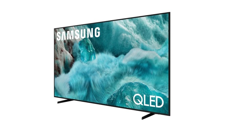 The Samsung Q7F 4K QLED TV on a white background.