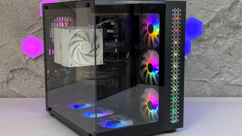 Gaming PC tower