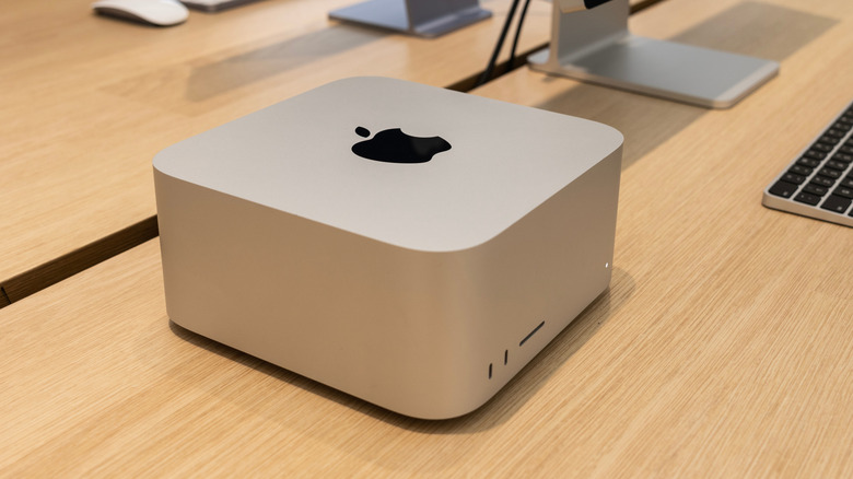 Apple's Mac Studio on a desk