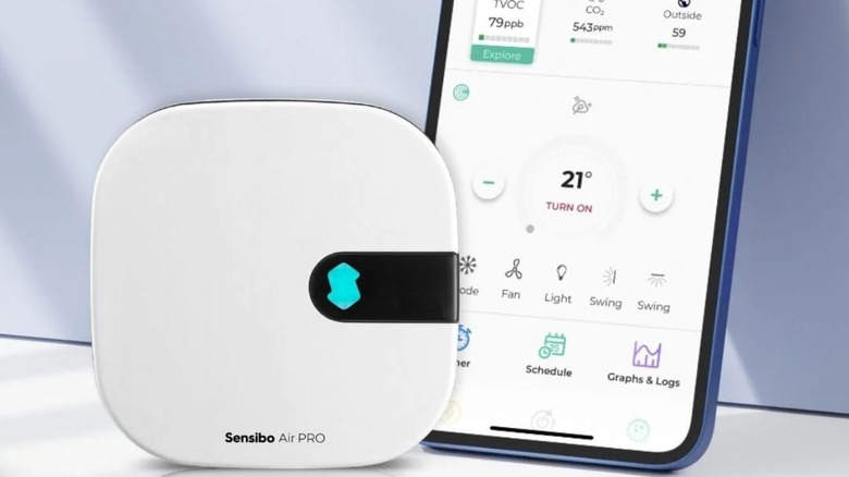 The Sensibo Air Pro and companion app