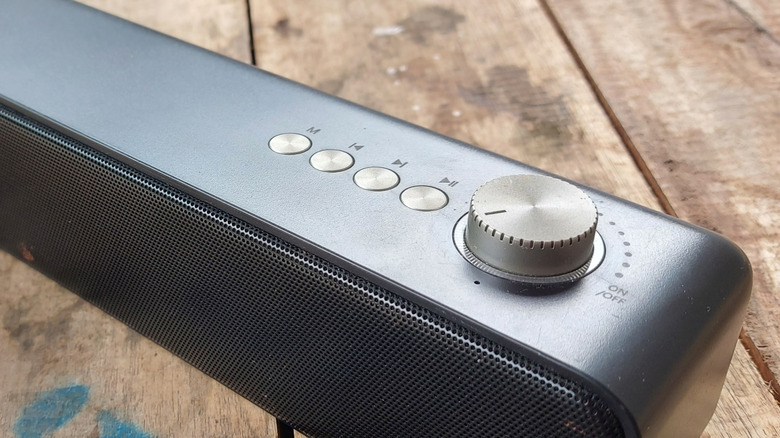 Abstract colored lines portraying audio waves and sounds