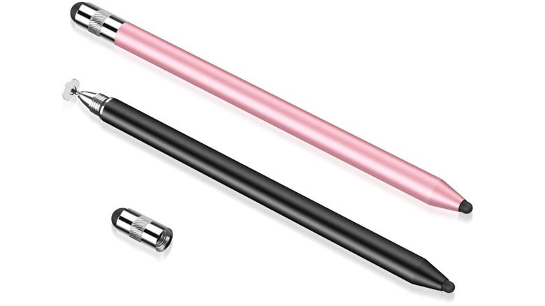 Promotional image for the Meko 3-in-1 Universal Stylus