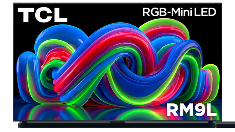 The TCL RM9L RGB LED TV.