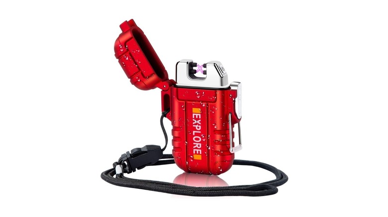 LcFun Arc Lighter with lanyard