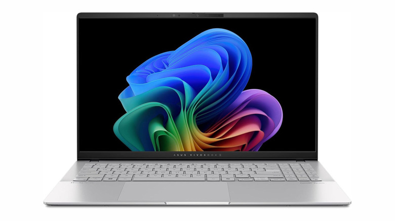 The ASUS Vivobook S 15 against a white background