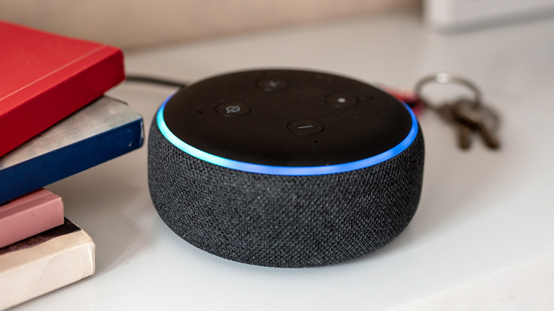 A third generation Amazon Echo Dot