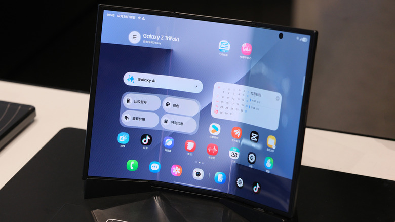 Samsung Galaxy Z TriFold smartphone