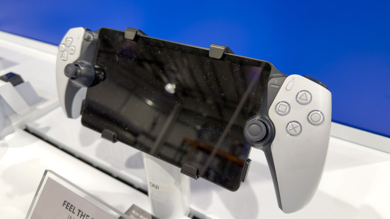 The PlayStation Portal on a display