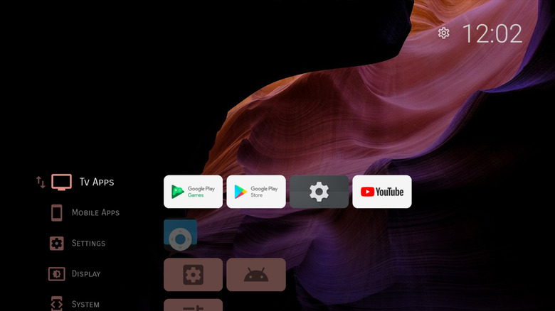 The Projectivy Launcher in action